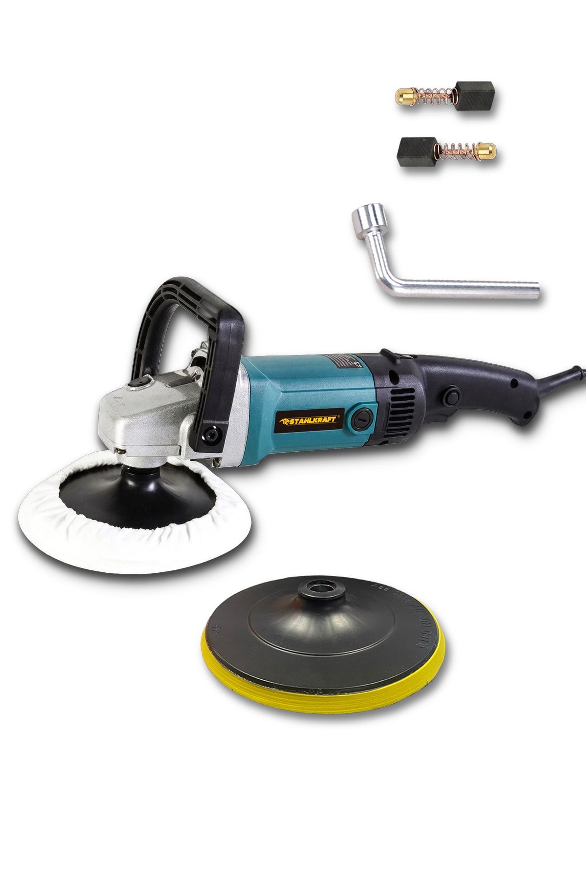 STAHLKRAFT STH 5161 M 1200W 180 mm 6 Kademe Devir Ayarlı Polisaj Makinesi 