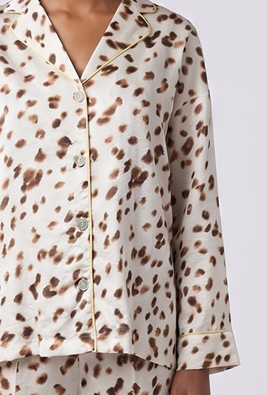 Leopar Pijama Takımı