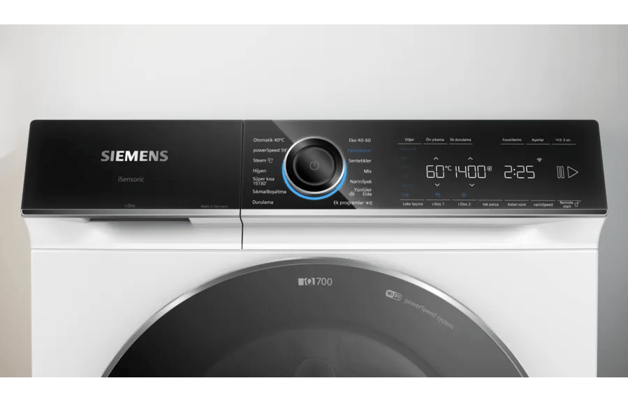Siemens iQ700 WG54B2A1TR 1400 Devir 10 kg Çamaşır Makinesi
