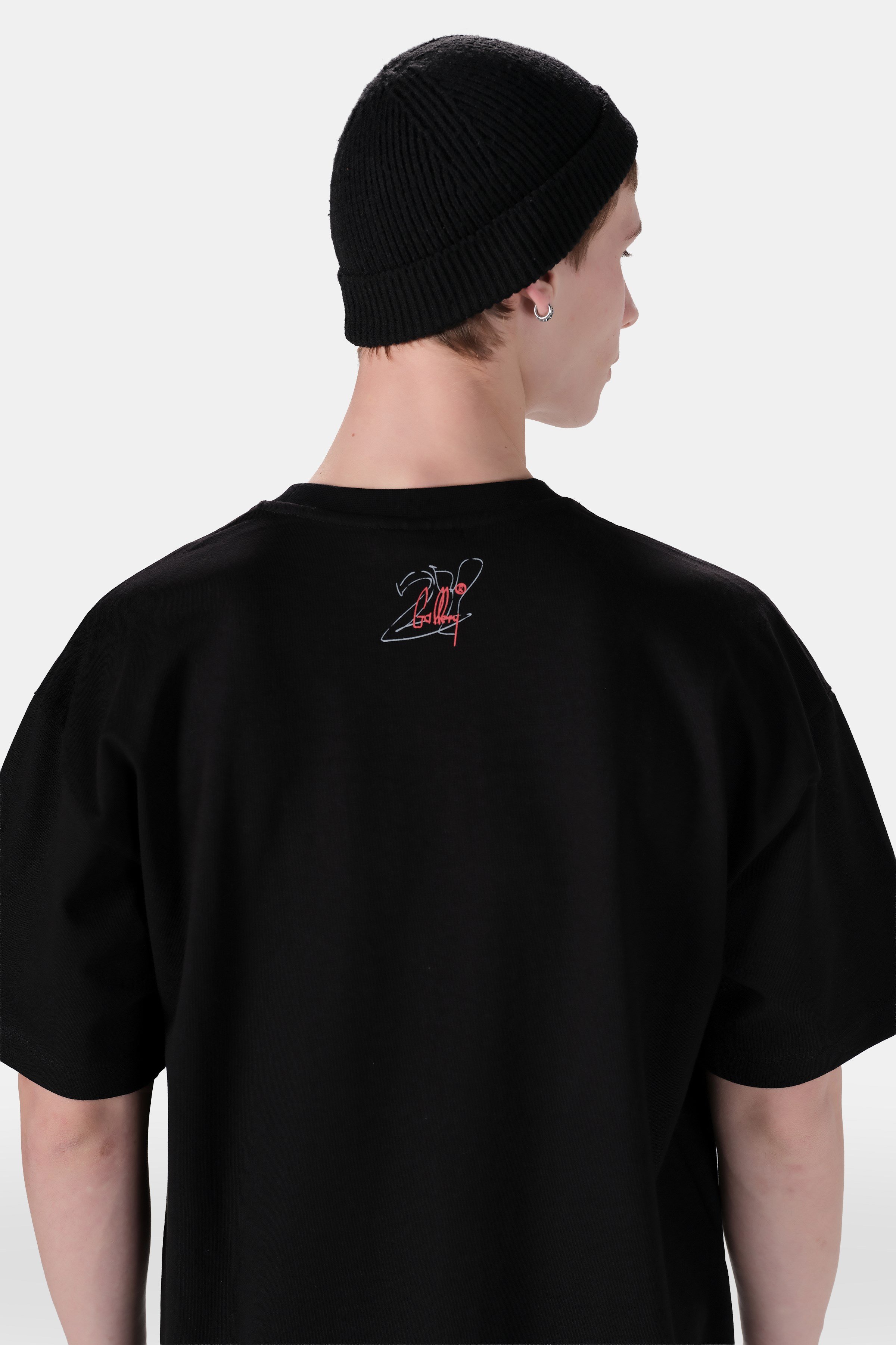 Baskı Detaylı Loose Fit Tshirt