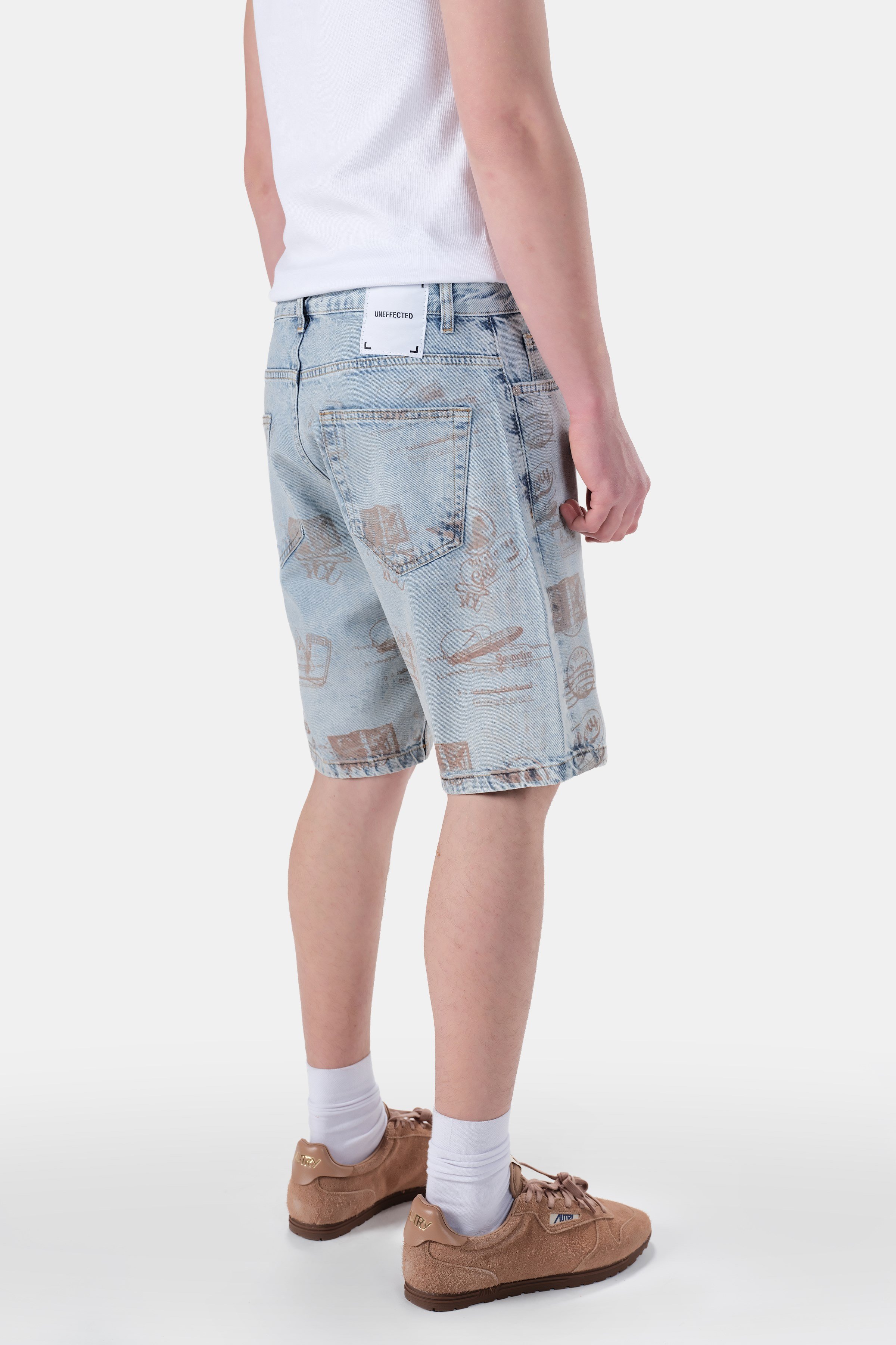 Baskılı Bermuda Fit Short