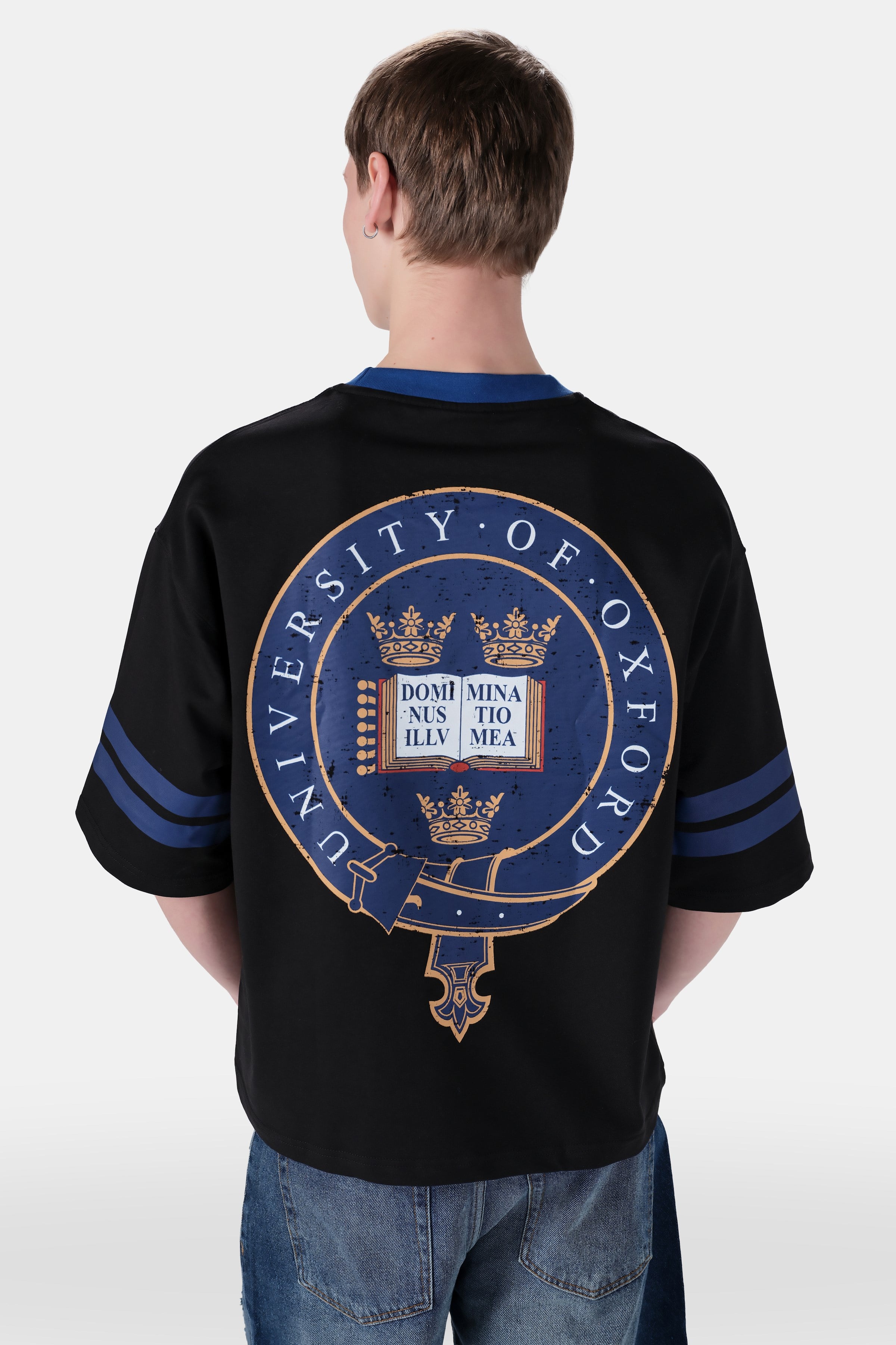 Baskılı Crop Fit Tshirt