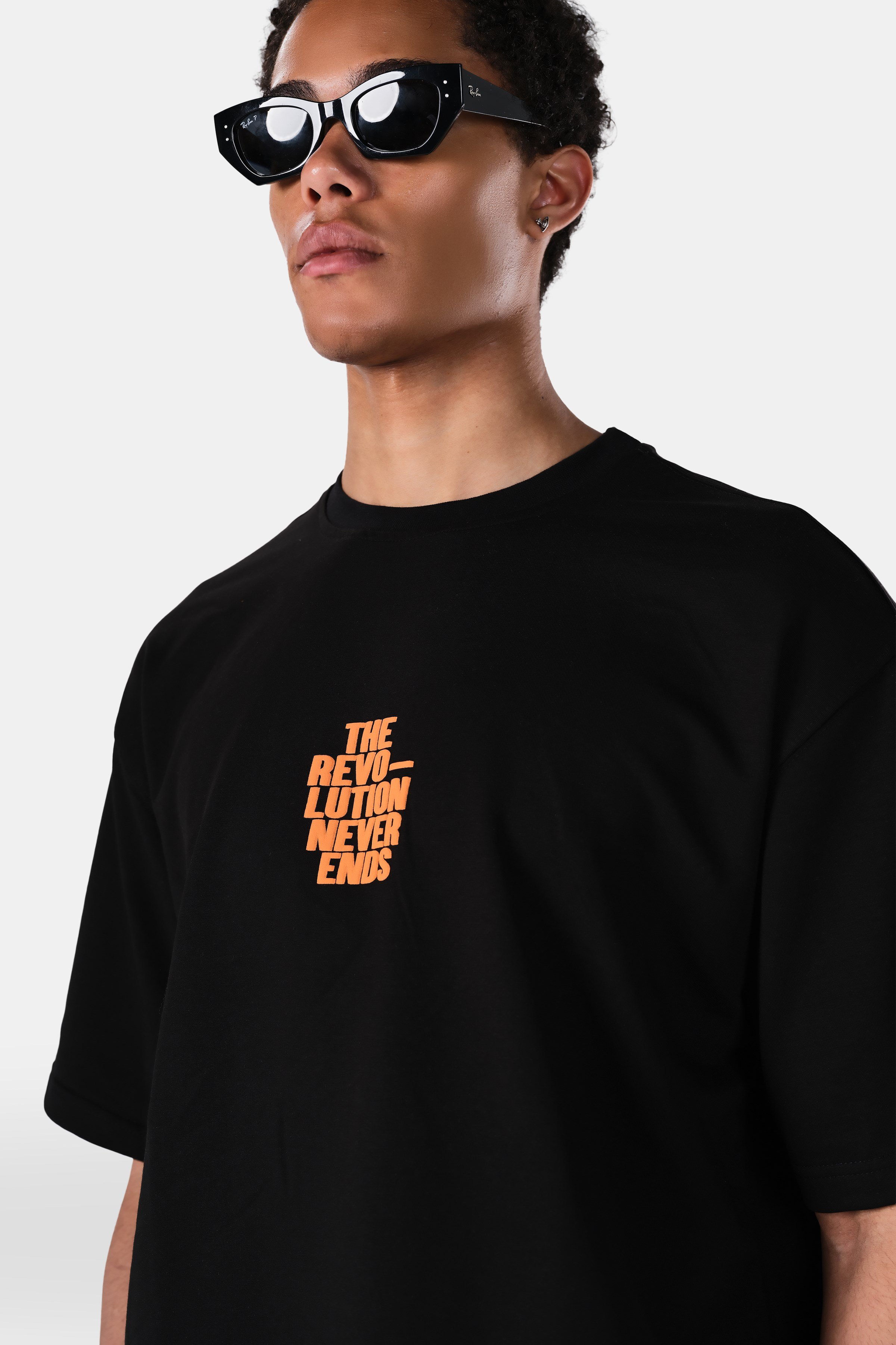Baskılı Oversize Fit Tshirt
