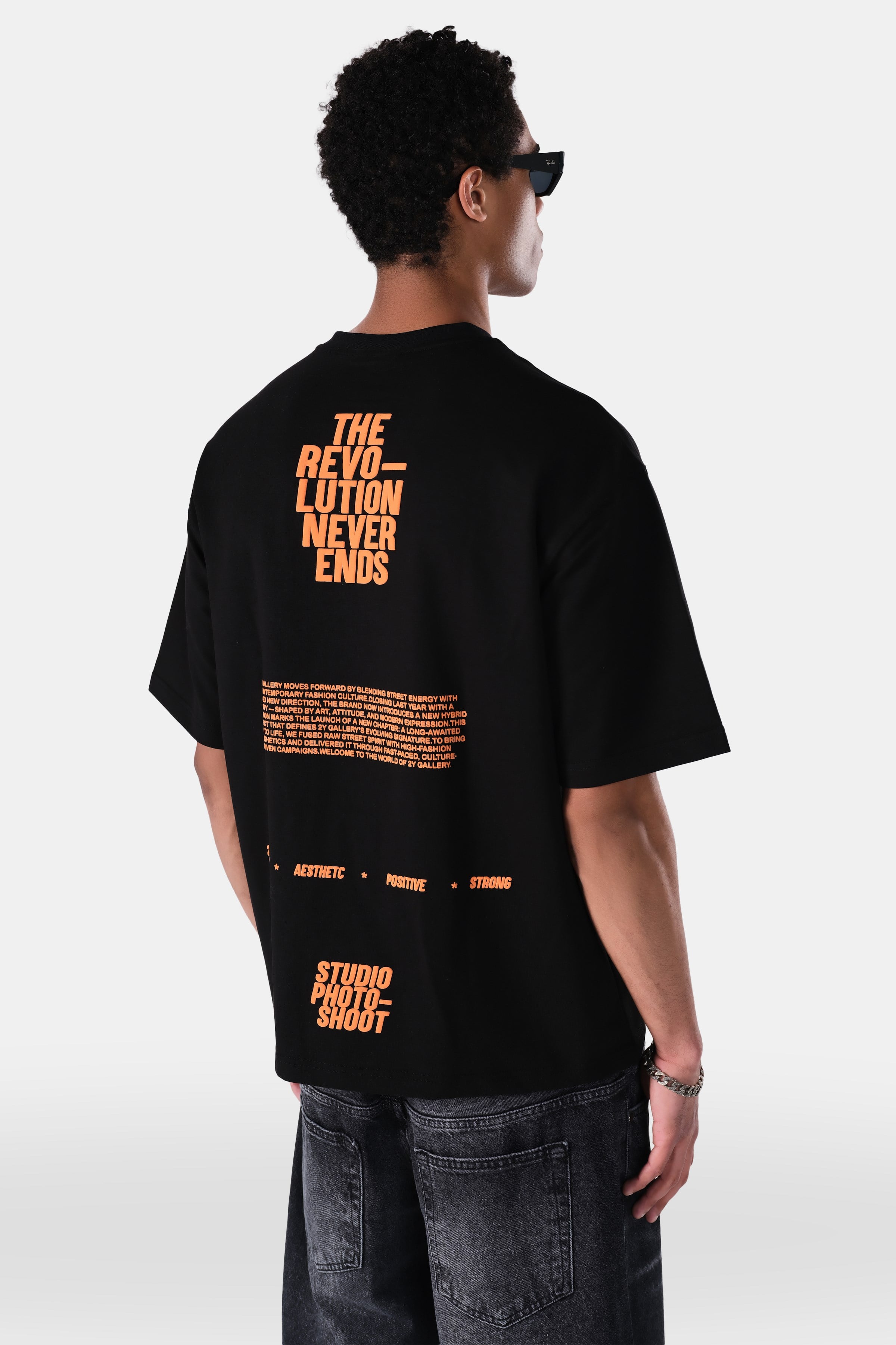 Baskılı Oversize Fit Tshirt