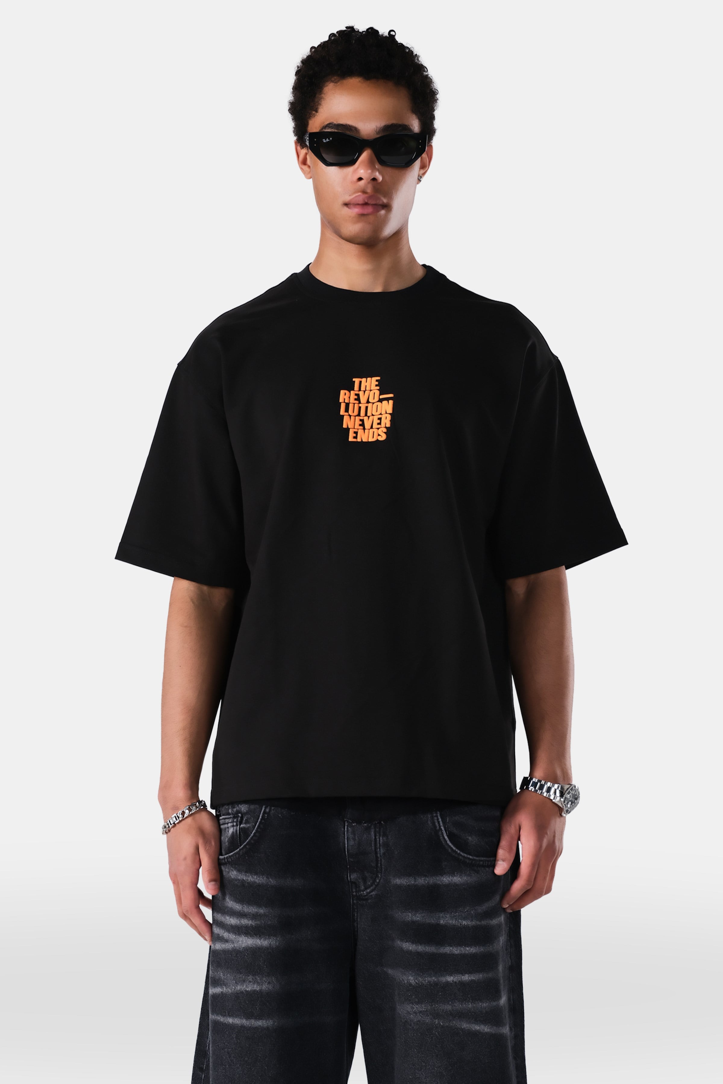 Baskılı Oversize Fit Tshirt
