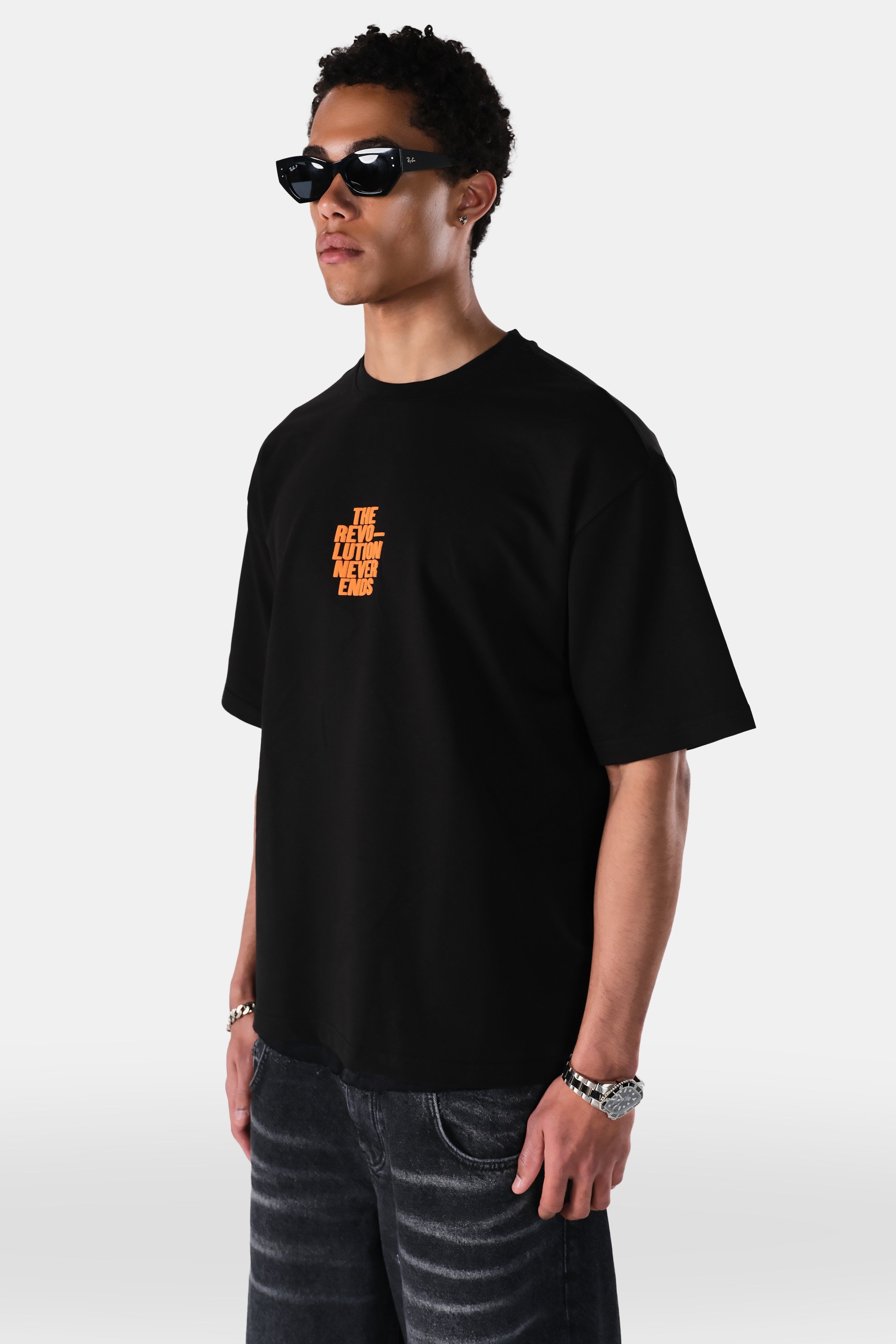 Baskılı Oversize Fit Tshirt