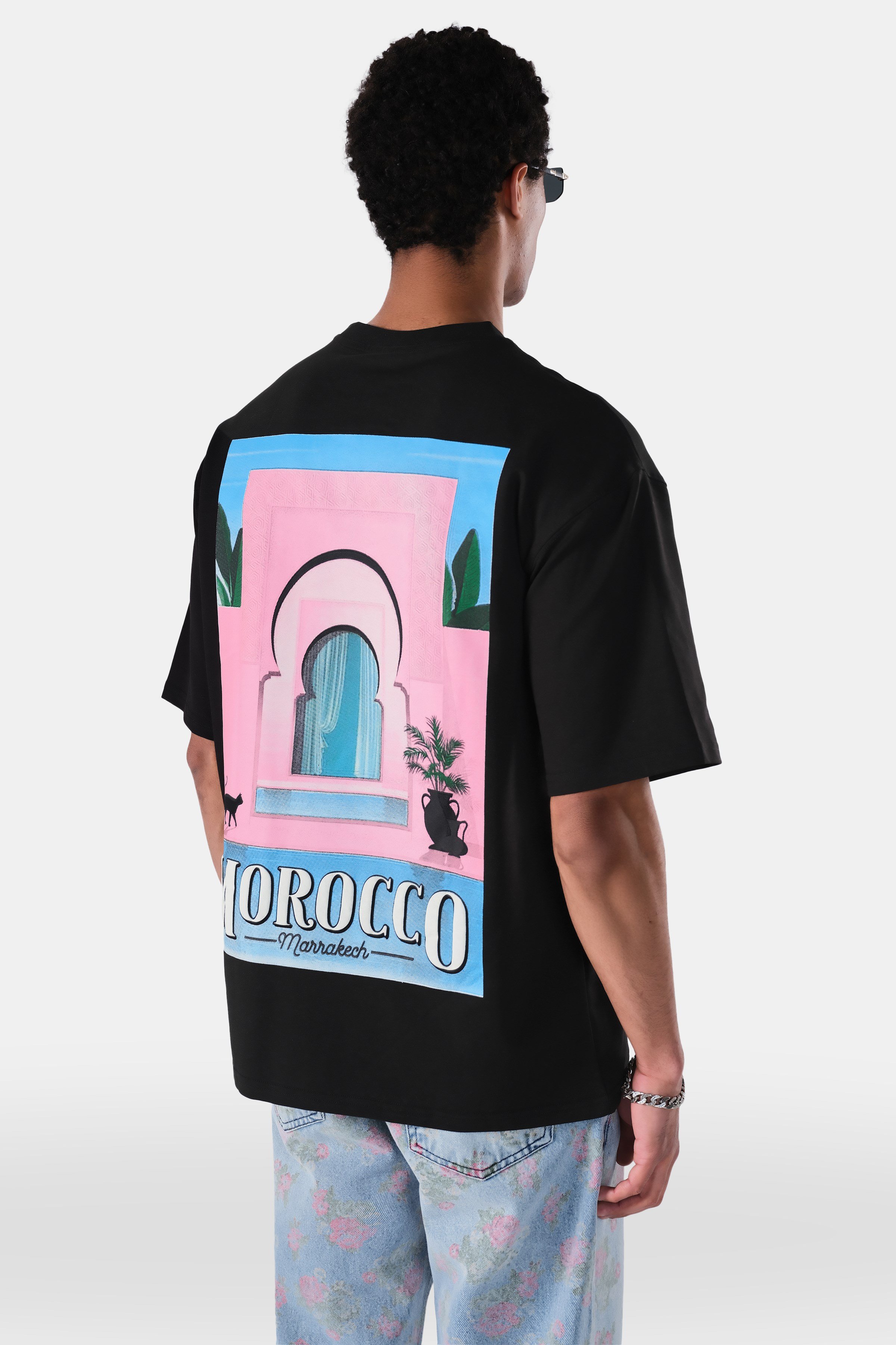 Kabartma Baskılı Oversize Fit Tshirt