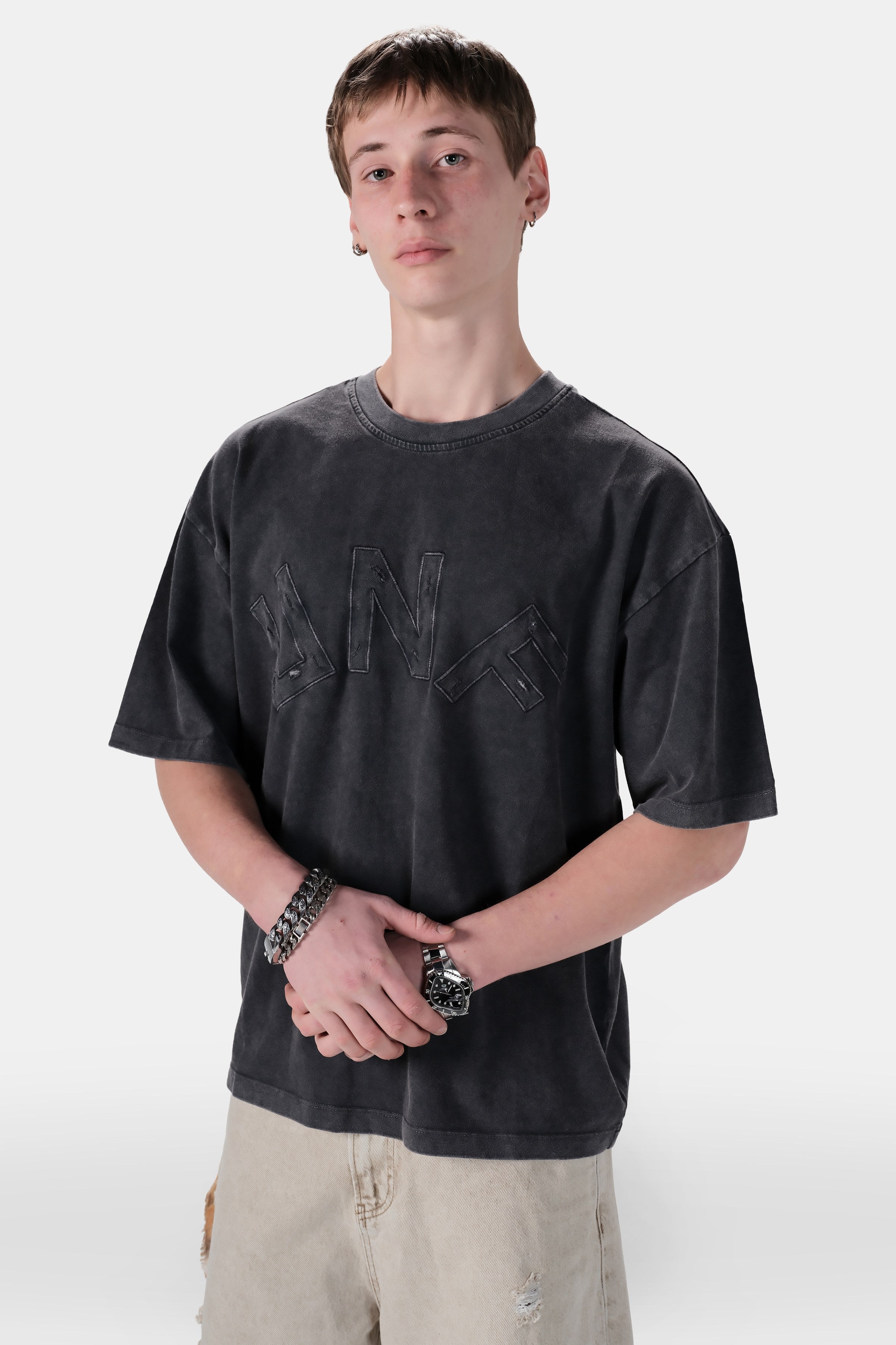 Yıkamalı Oversize Tshirt