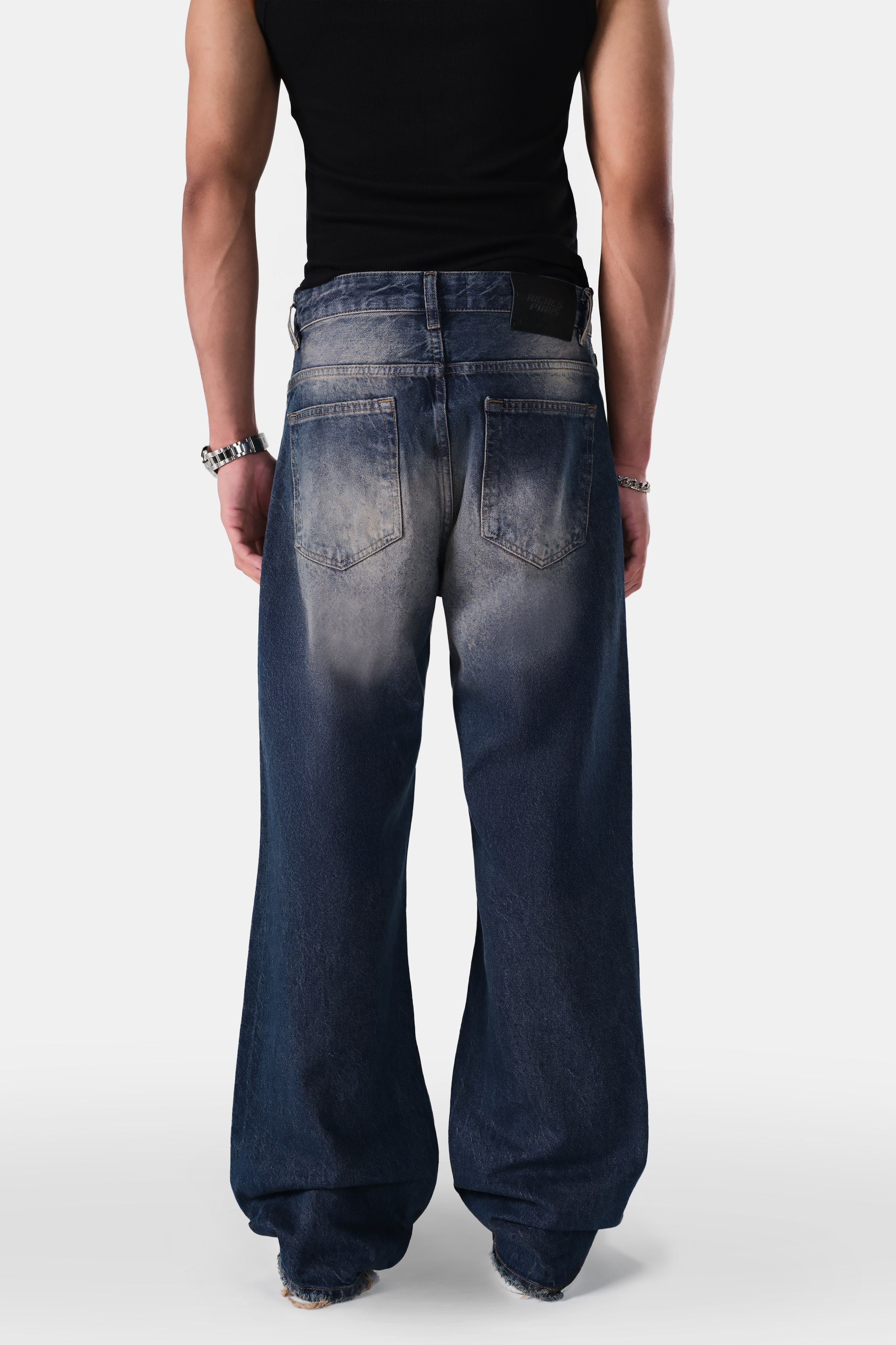 Yırtık Detaylı Flare Fit Jean