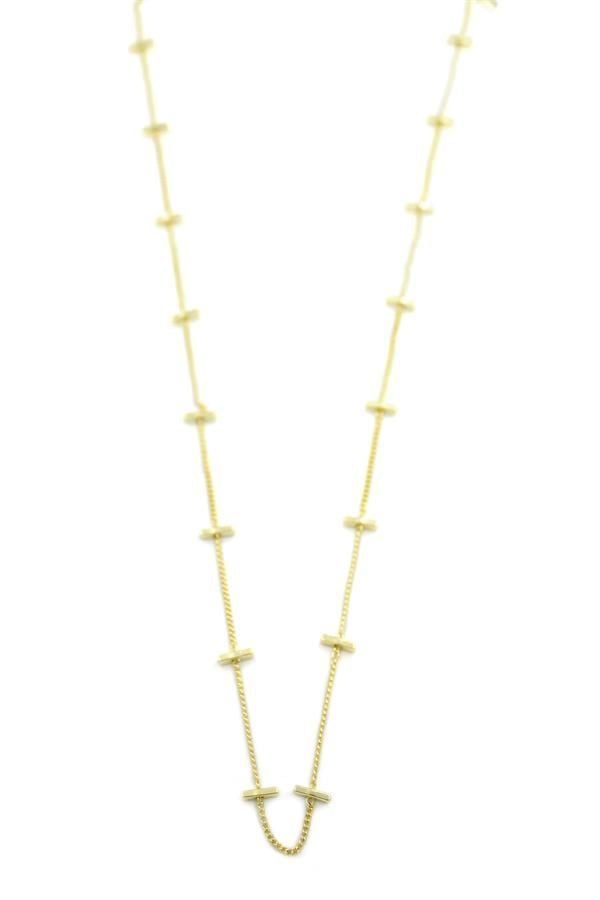 Çubuk Kolye - 45cm - Altın