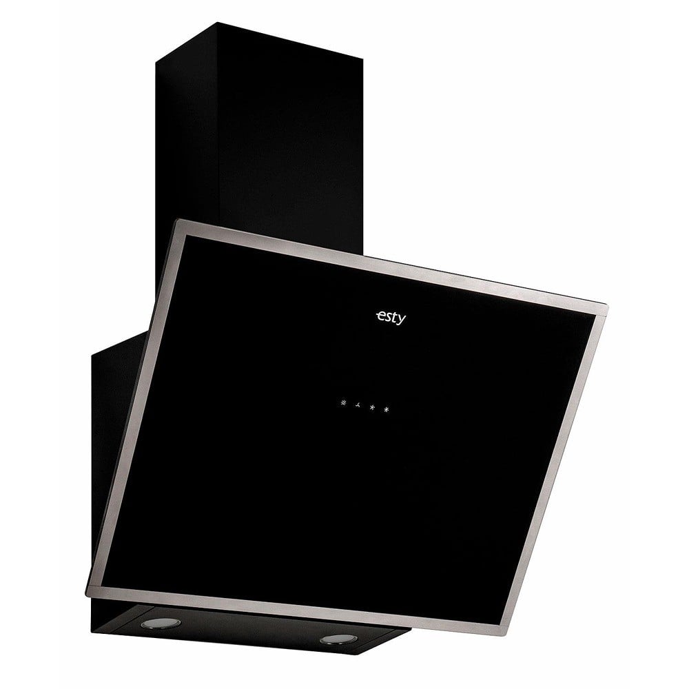 Esty 3473 Davlumbaz, Siyah, 60 cm