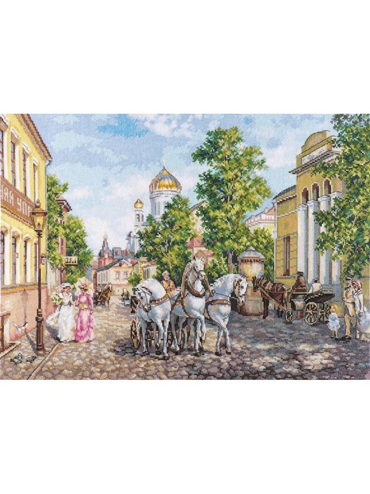 Alisa Troika. Cathedral of Christ the Saviour Counted Cross Stitch Kit (Aida, Threads and Chart Included) - 3-31
