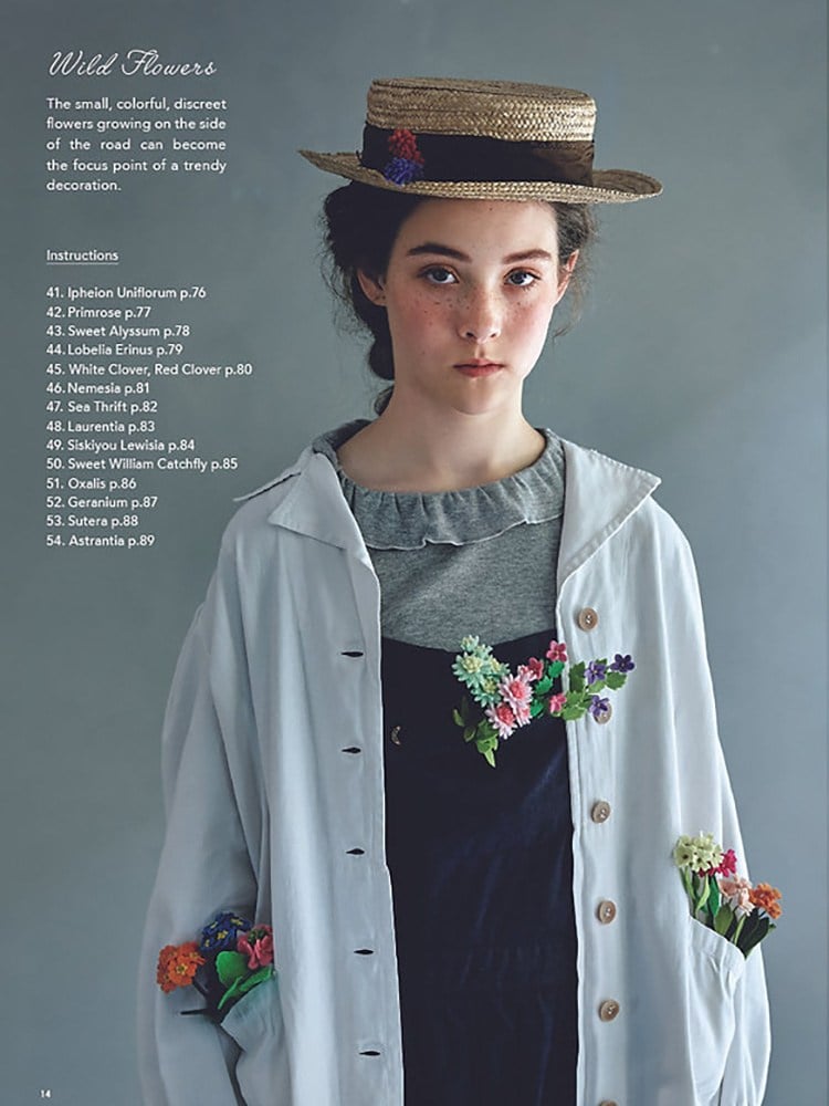 101 Beautiful Felt Flowers (İngilizce)