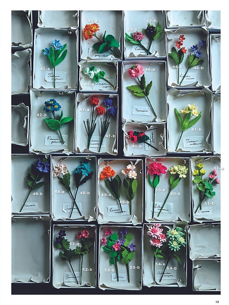 101 Beautiful Felt Flowers (İngilizce)