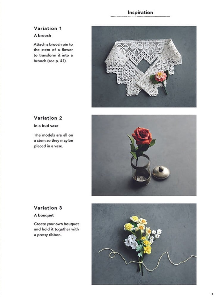 101 Beautiful Felt Flowers (İngilizce)