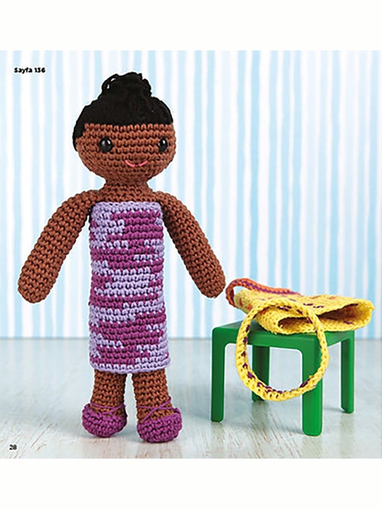 Amigurumi Tığ İşi Bebekler Kitabı