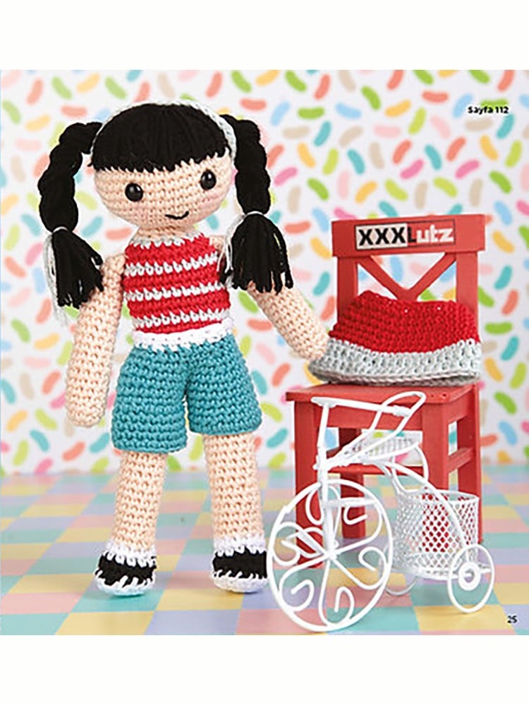 Amigurumi Tığ İşi Bebekler Kitabı