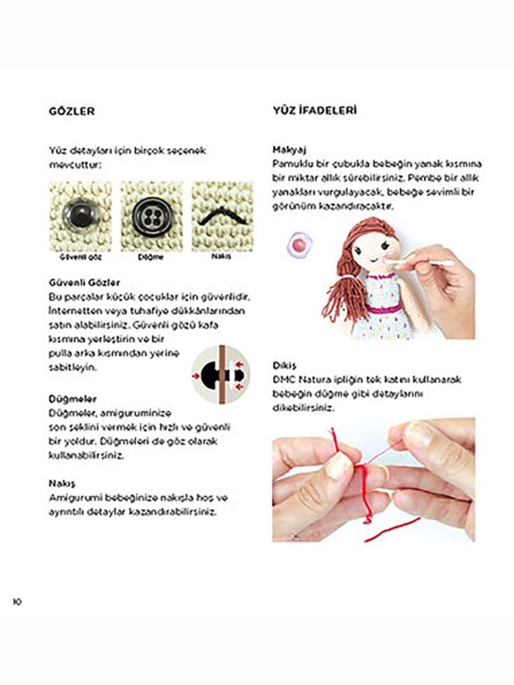 Amigurumi Tığ İşi Bebekler Kitabı