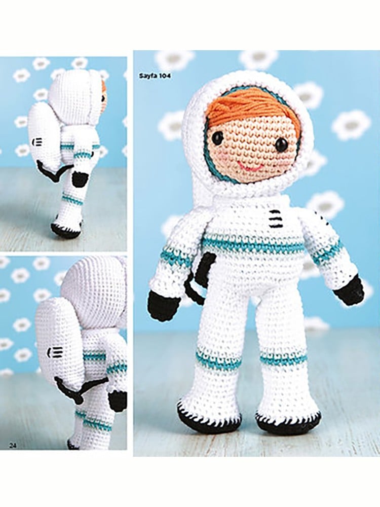 Amigurumi Tığ İşi Bebekler Kitabı