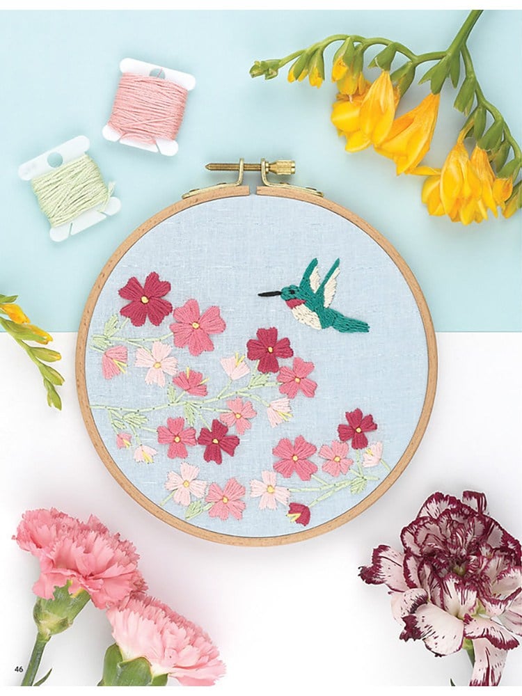 Blossoming Embroidery Nakış Kitabı (İngilizce)