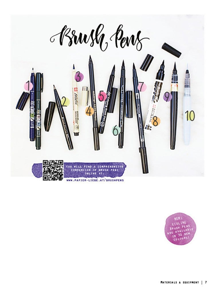 Brush Lettering And Watercolor (İngilizce)