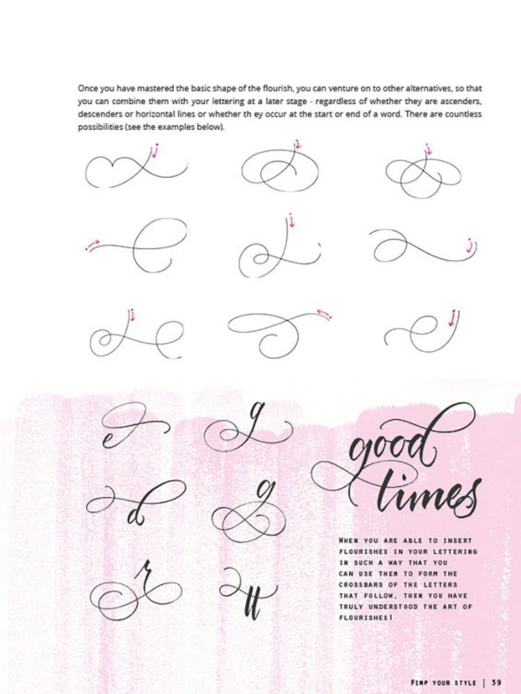 Brush Lettering And Watercolor (İngilizce)