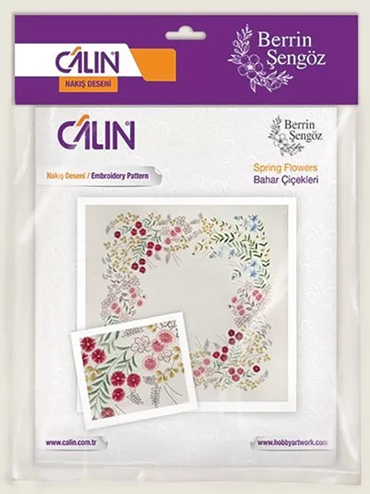 Calin Berrin Şengöz Nakış Deseni – Bahar Çiçekleri