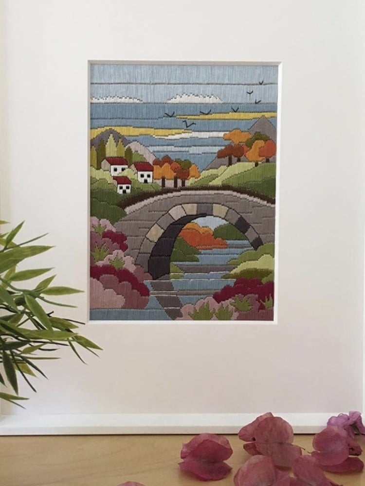 CALIN - Berrin Şengöz Nakış Deseni - Long Stitch 1