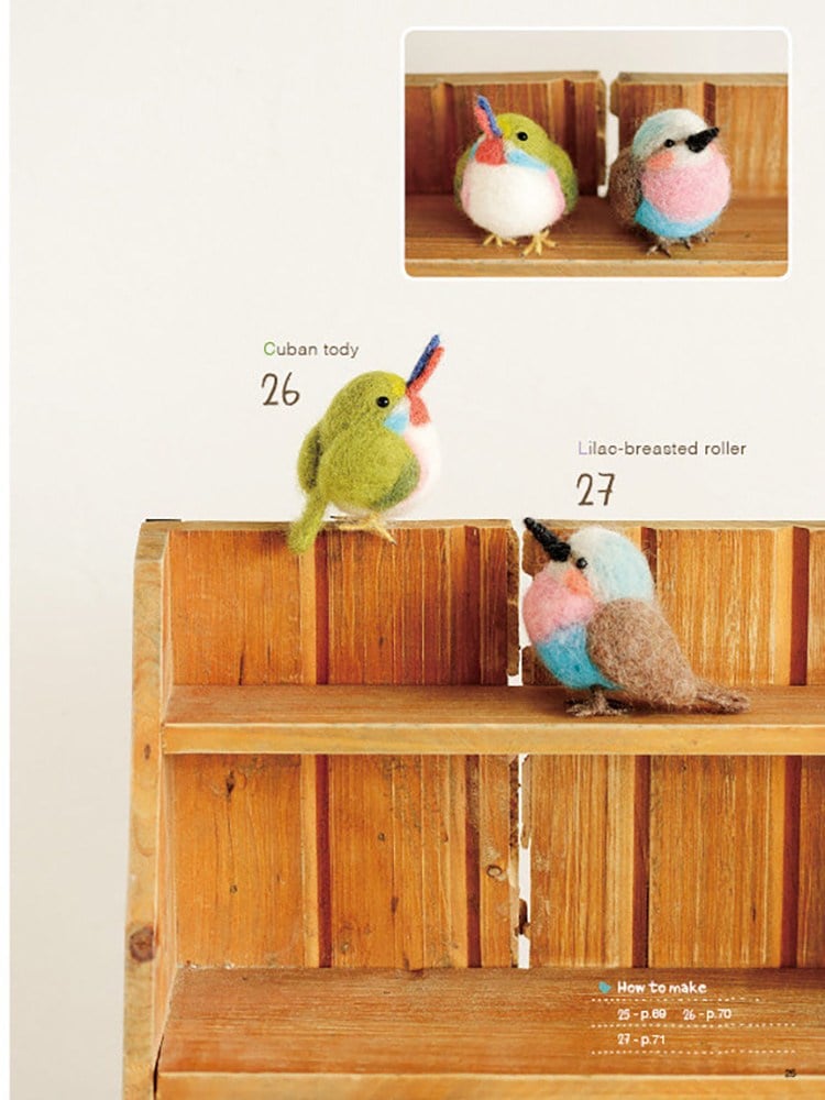 Cute Birds to Make with Needle Felting (İngilizce)