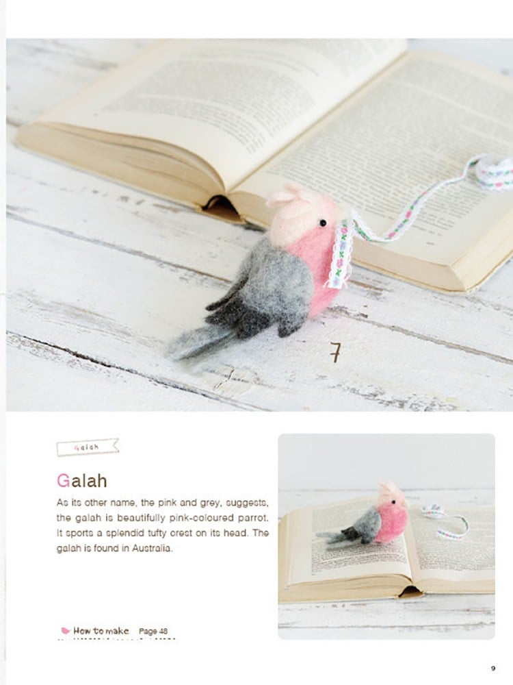 Cute Birds to Make with Needle Felting (İngilizce)