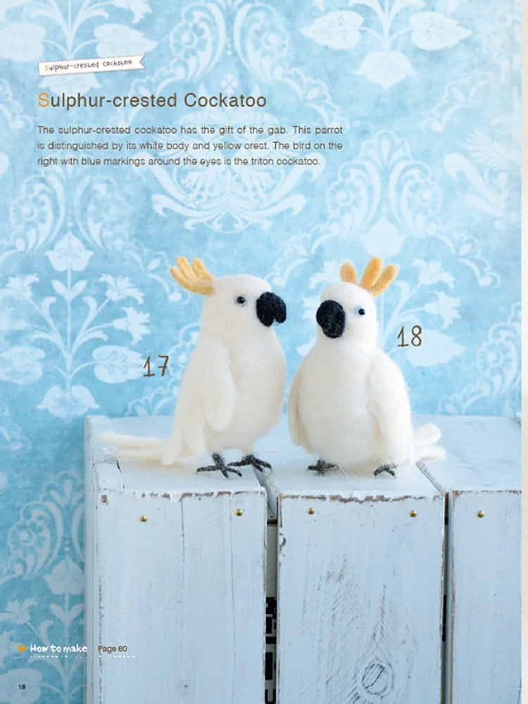 Cute Birds to Make with Needle Felting (İngilizce)