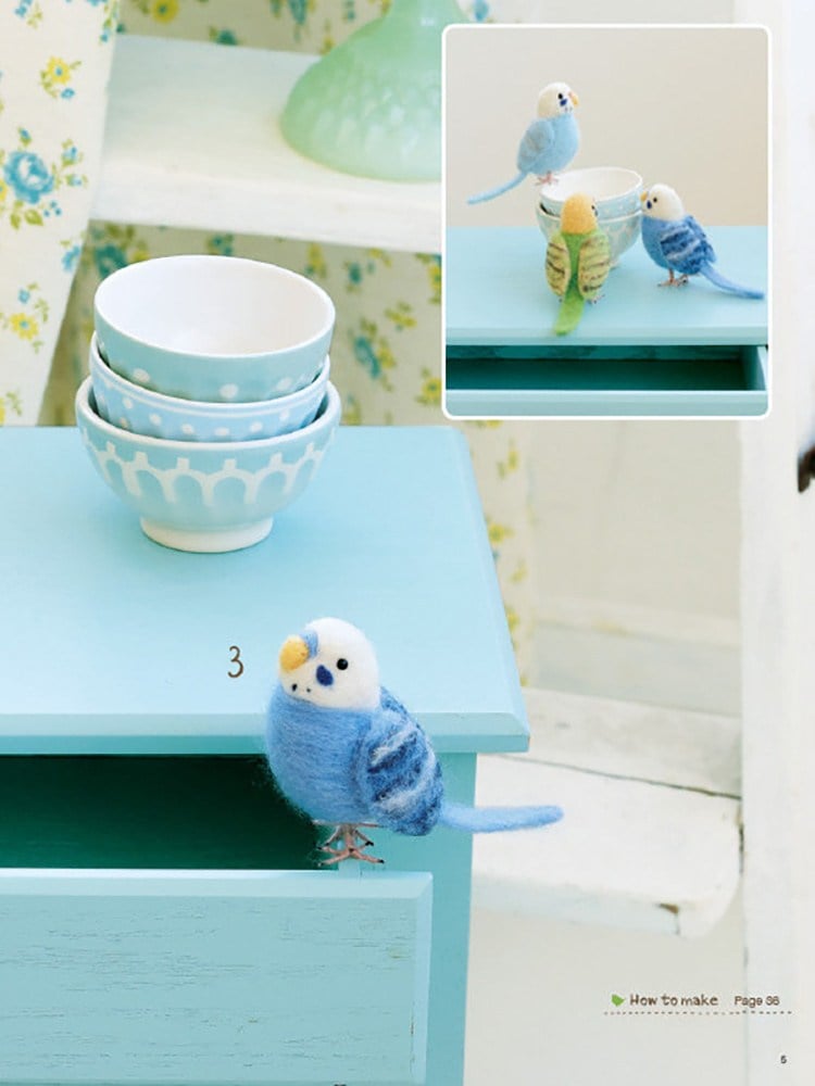 Cute Birds to Make with Needle Felting (İngilizce)