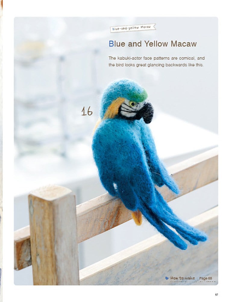 Cute Birds to Make with Needle Felting (İngilizce)