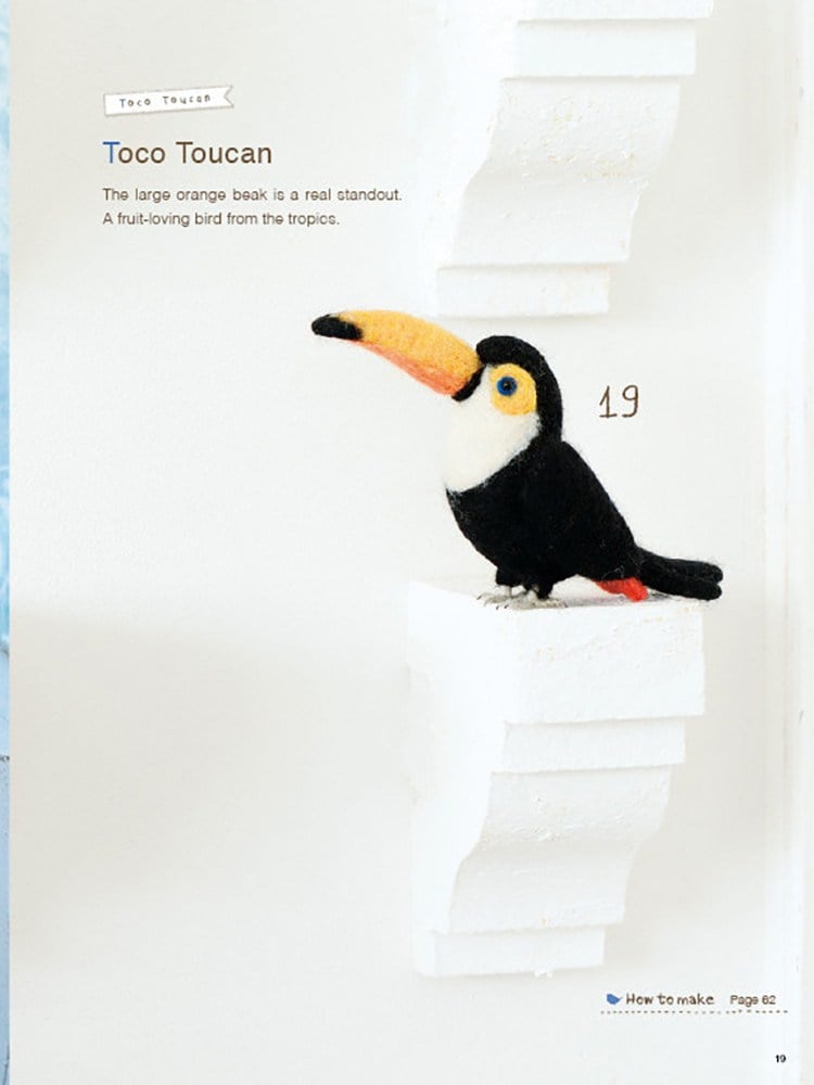 Cute Birds to Make with Needle Felting (İngilizce)