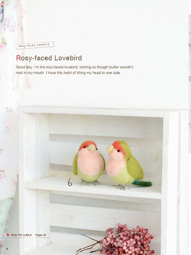 Cute Birds to Make with Needle Felting (İngilizce)