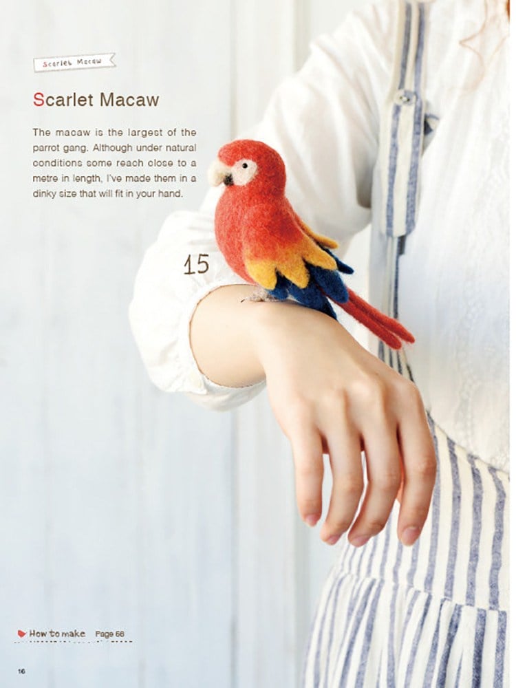 Cute Birds to Make with Needle Felting (İngilizce)