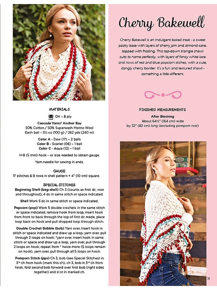 Delicious Crochet Shawls (İngilizce)