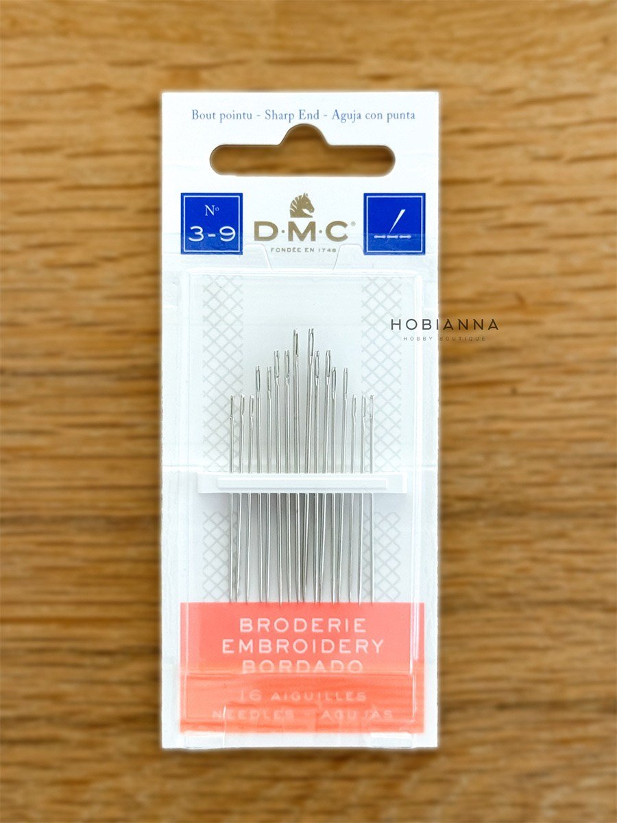 DMC 1765/2 Nakış İğnesi 16'lı No: 3-9