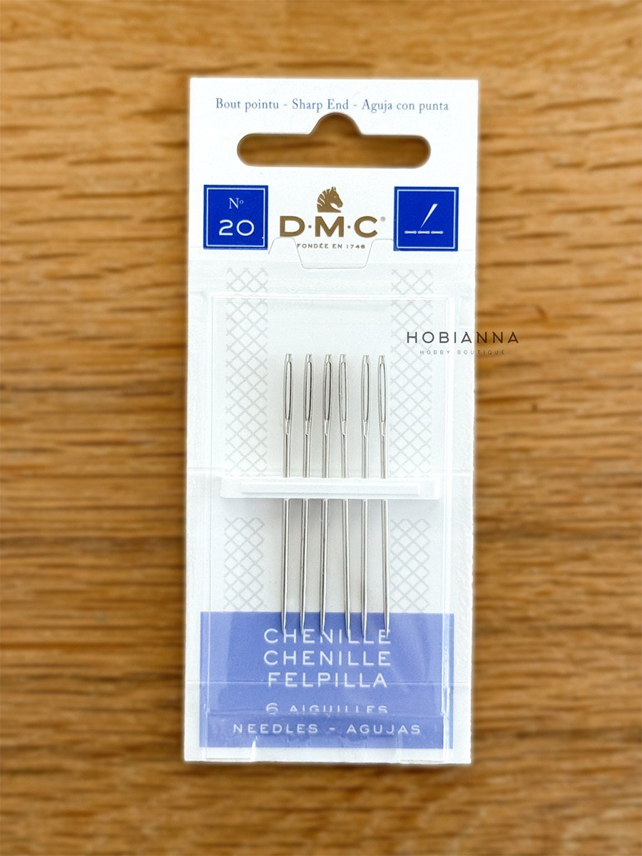 DMC 1768/3 Şönil İğne 6'lı No:20