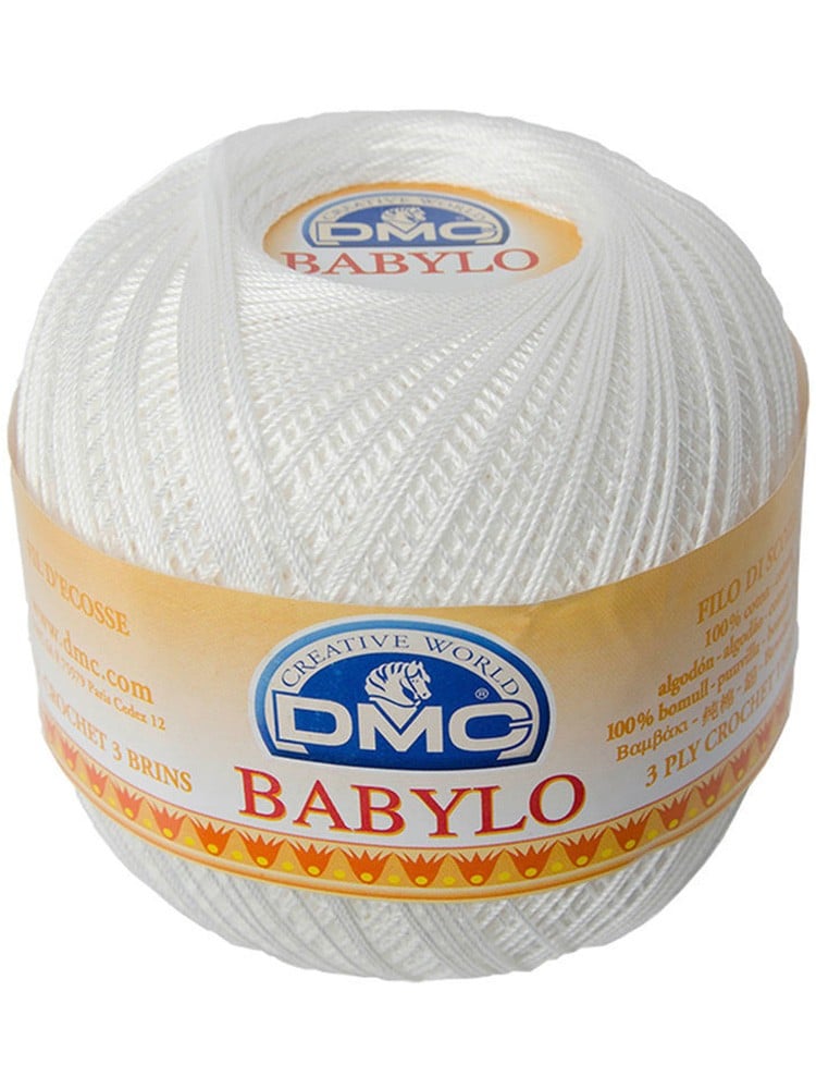 DMC Babylo Dantel ve Nakış İpliği 10 (100gr) No: Blanc