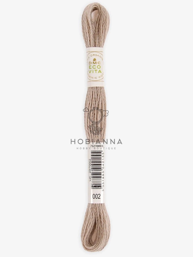 DMC Eco Vita Organik Yün Nakış İpliği: 002