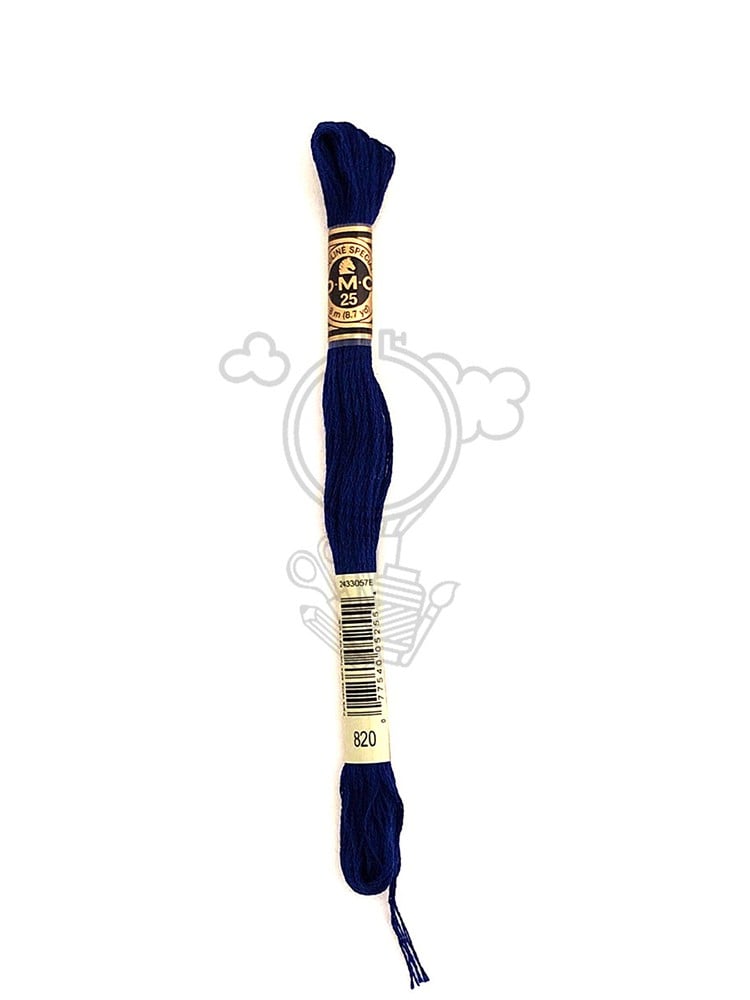DMC Muline 820 Nakış İpliği