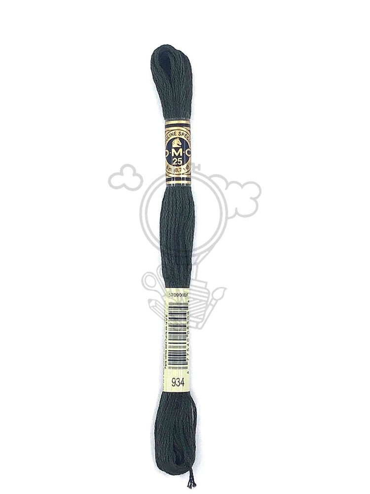 DMC Muline 934 Nakış İpliği