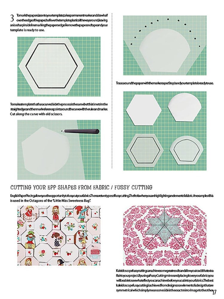English Paper Piecing A Stitch In Time (İngilizce)