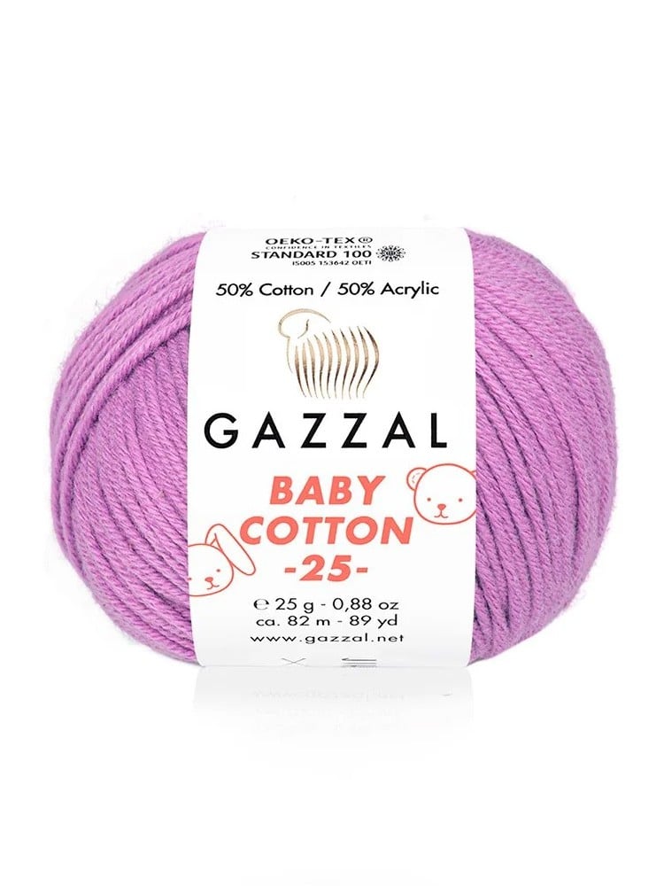 Gazzal Baby Cotton 25 gr No: 3414