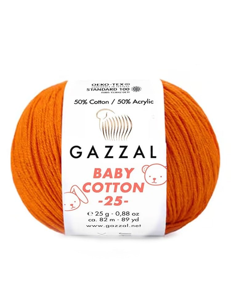 Gazzal Baby Cotton 25 gr No: 3419