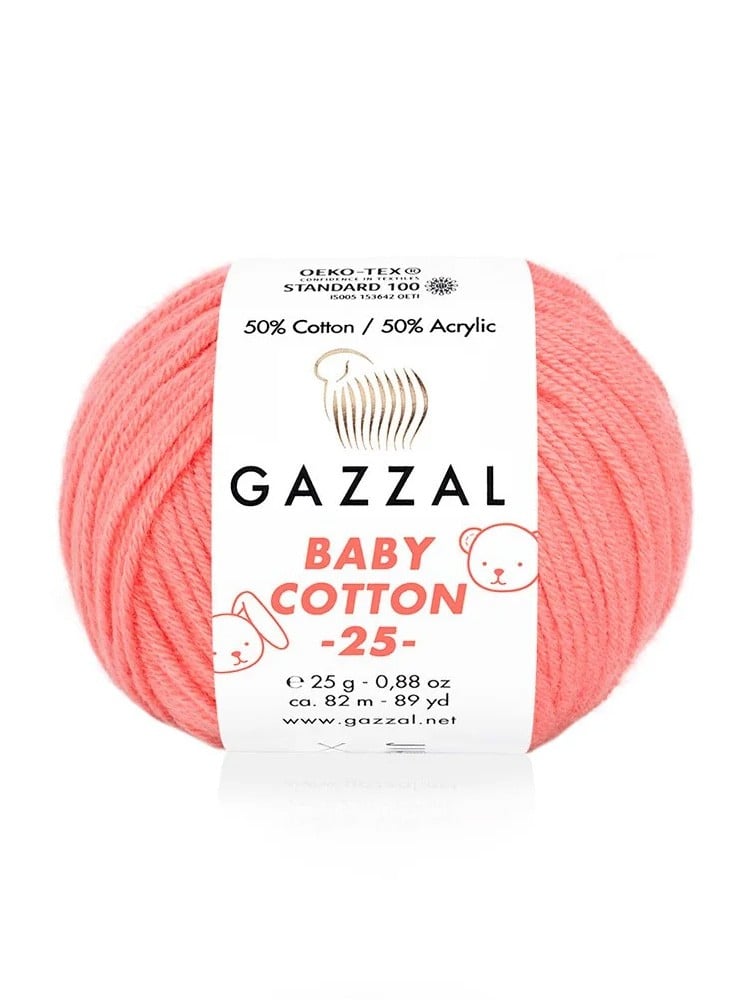 Gazzal Baby Cotton 25 gr No: 3435