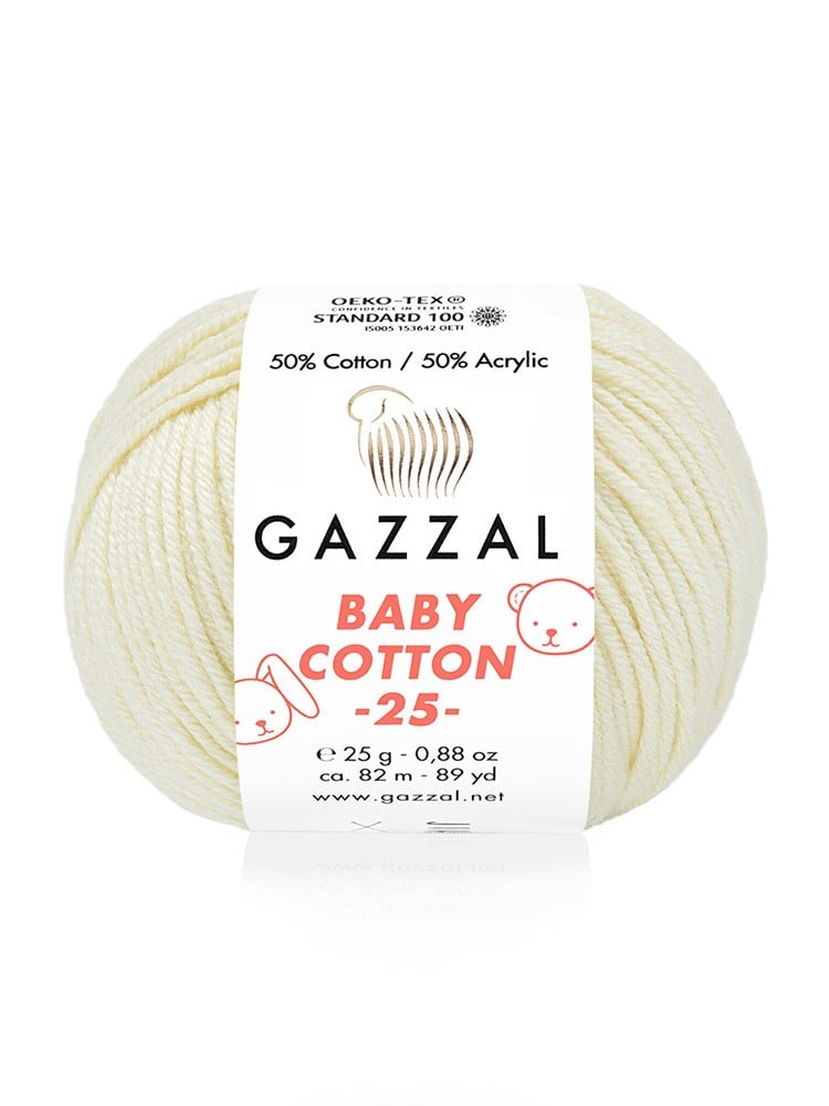 Gazzal Baby Cotton 25 gr No: 3437