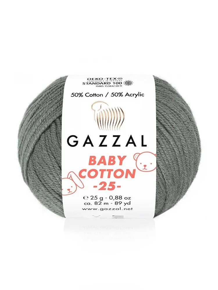 Gazzal Baby Cotton 25 gr No: 3450