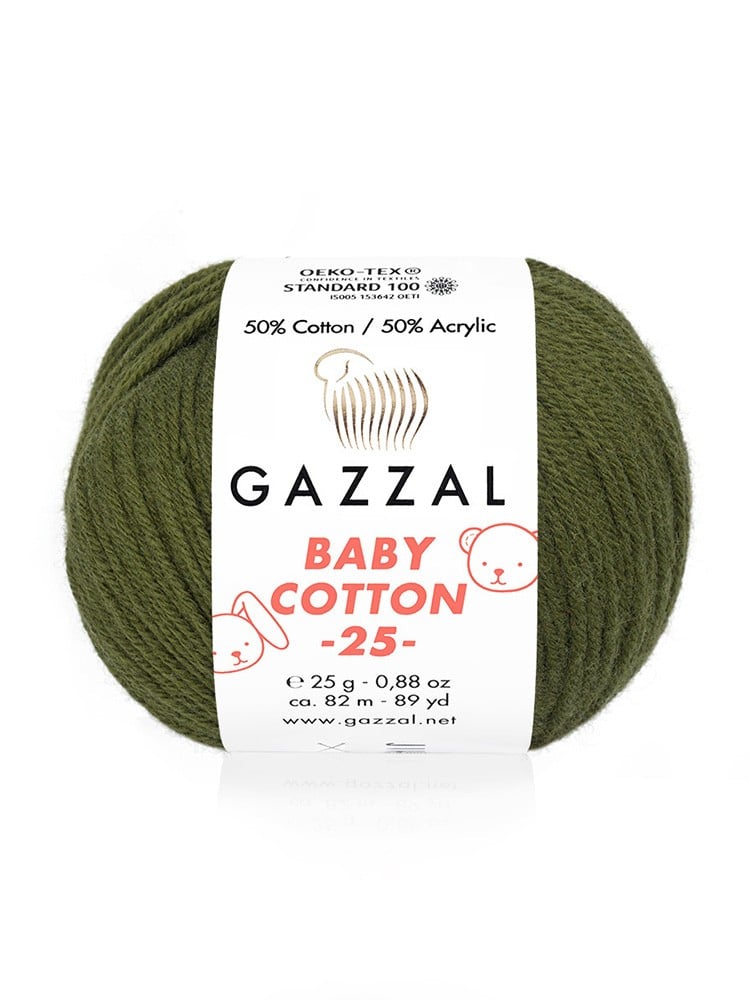 Gazzal Baby Cotton 25 gr No: 3463